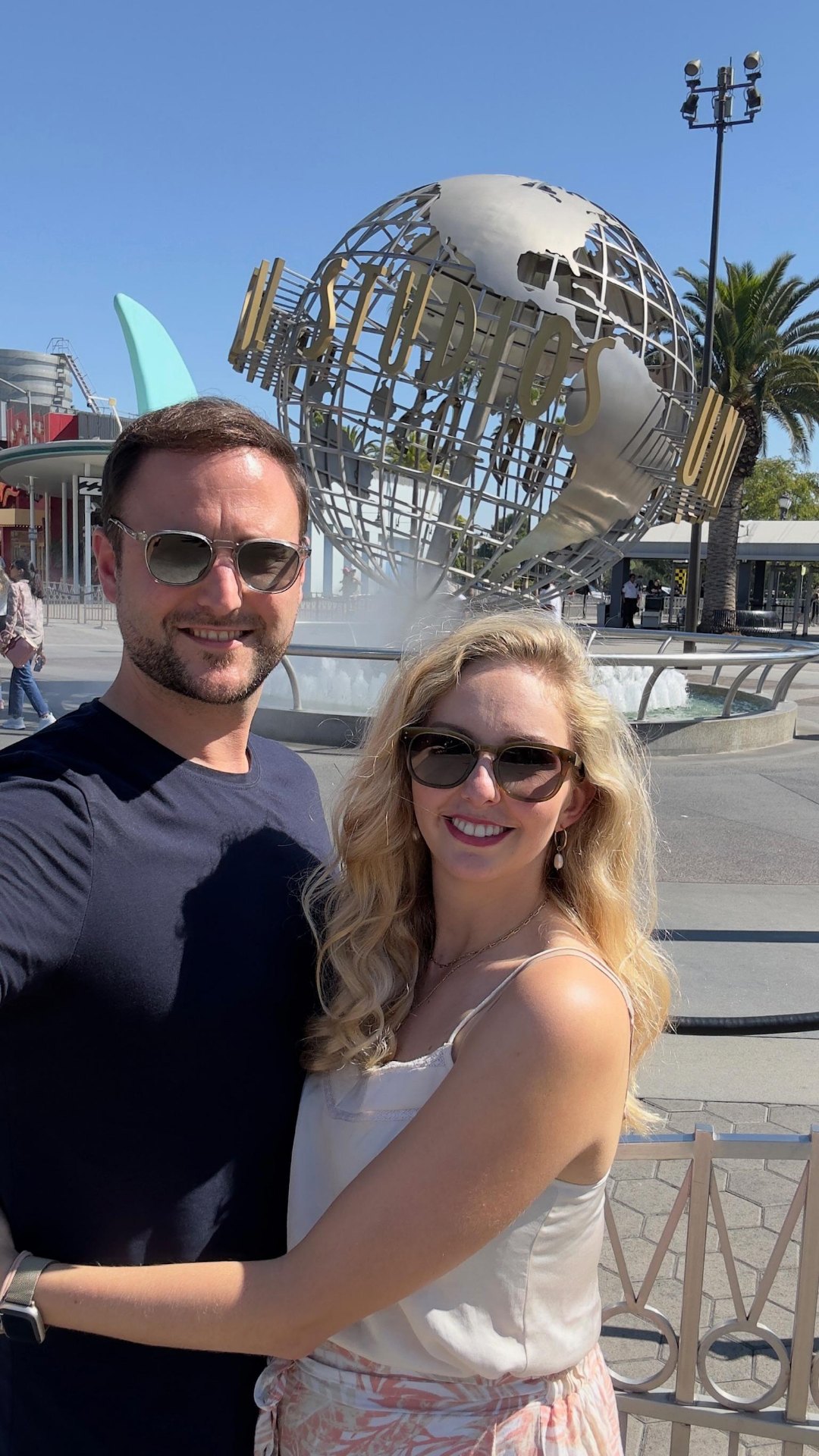 Ronja und Kevin bei den Universal Studios